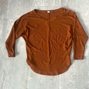 Women's Casual V-Neck Batwing Sleeve Pullover Tops